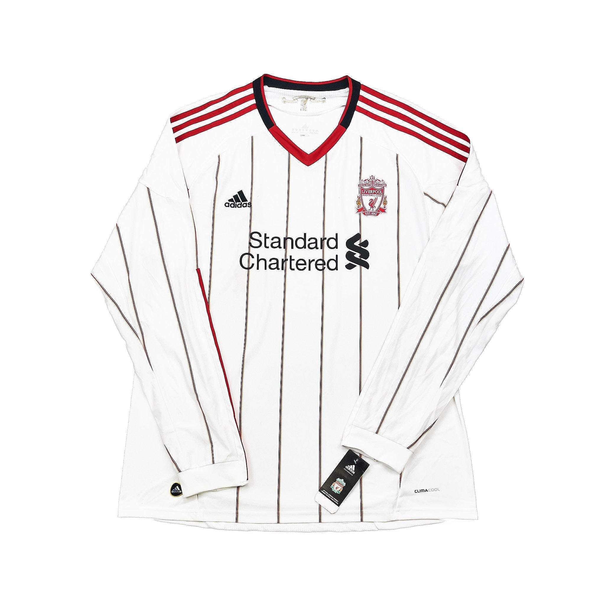 Buy 2010/11 Liverpool Torres 9 *BNWT* L/S Away Shirt (XXL) Adidas ~ Free worldwide shipping ~ Authentic Vintage Football Shirts from Cult Kits