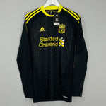 Shop 2010/11 LIVERPOOL TORRES #9 *PLAYER ISSUE* BNWT L/S THIRD SHIRT (L) ADIDAS, classic football shirts, vintage football shirts & retro soccer jerseys at Cult Kits