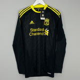 Shop 2010/11 LIVERPOOL TORRES #9 *PLAYER ISSUE* BNWT L/S THIRD SHIRT (L) ADIDAS, classic football shirts, vintage football shirts & retro soccer jerseys at Cult Kits