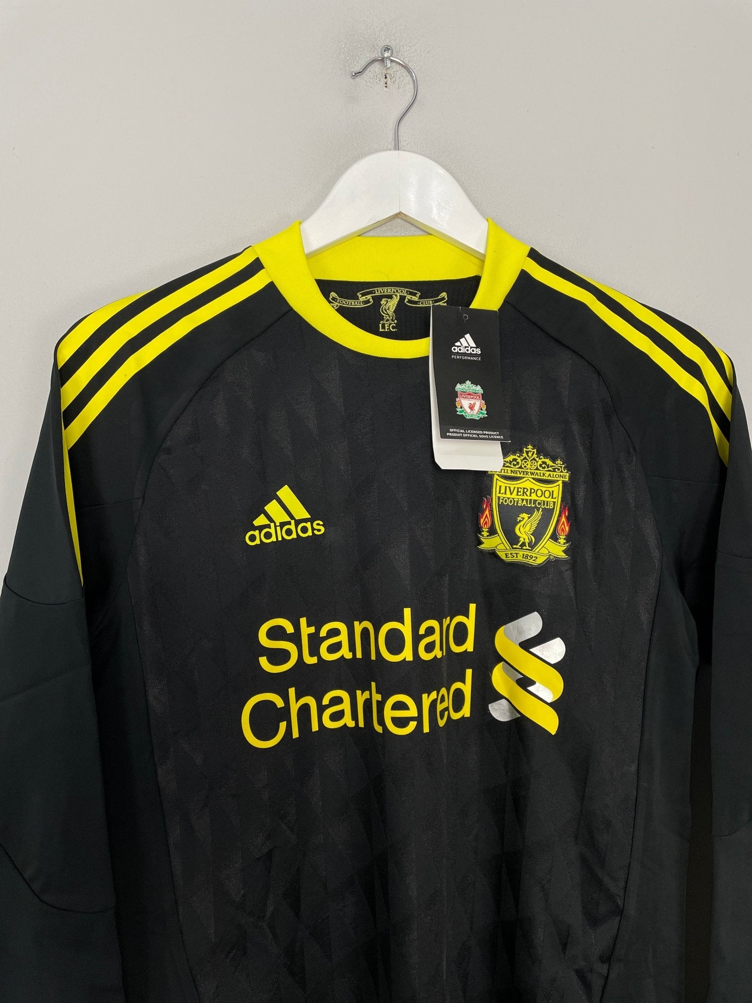 2010/11 LIVERPOOL TORRES #9 *PLAYER ISSUE* BNWT L/S THIRD SHIRT (L