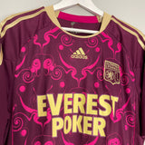 Shop 2010/11 LYON AWAY SHIRT (L) ADIDAS, classic football shirts, vintage football shirts & retro soccer jerseys at Cult Kits