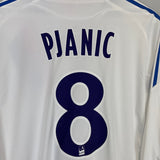 Shop 2010/11 LYON PJANIC #8 *PLAYER ISSUE* L/S HOME SHIRT (XL) ADIDAS, classic football shirts, vintage football shirts & retro soccer jerseys at Cult Kits