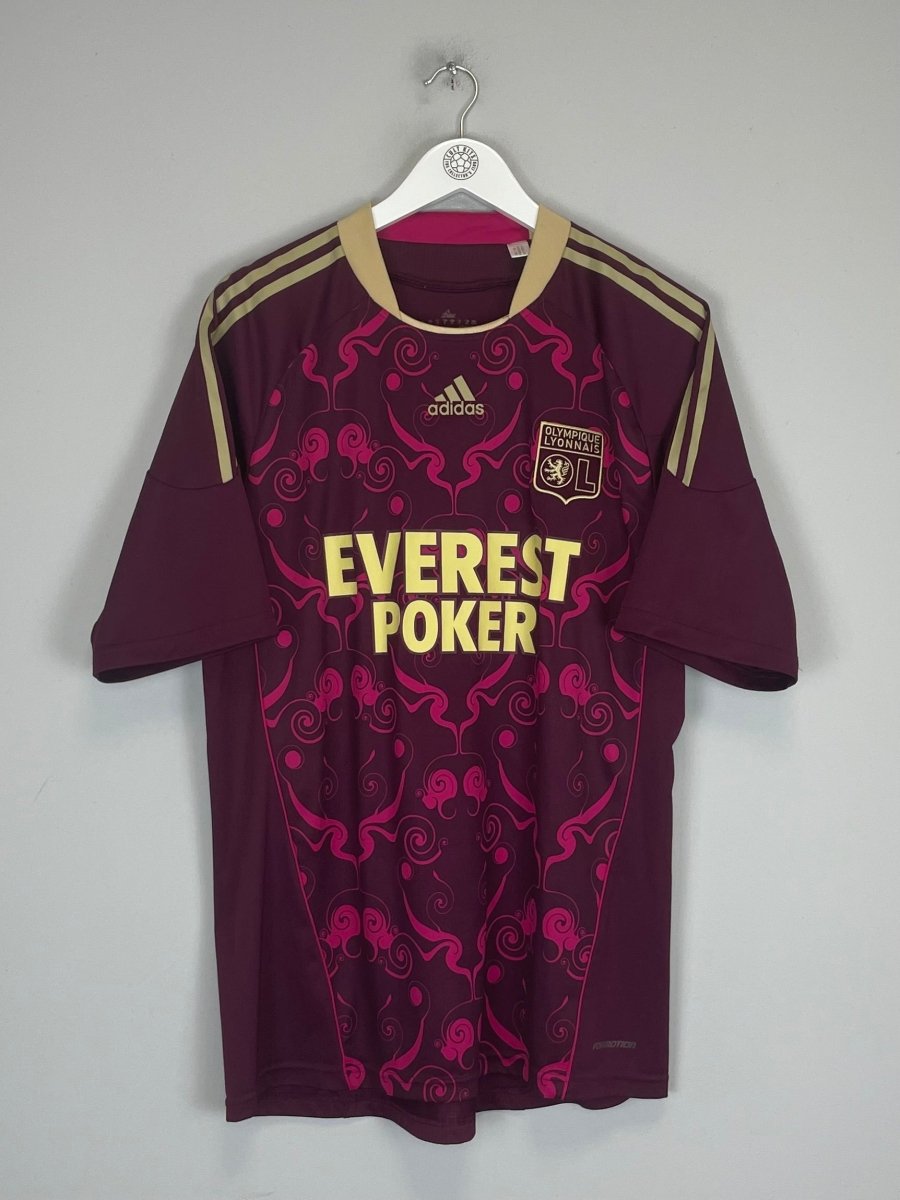 2010/11 LYON *PLAYER ISSUE* AWAY SHIRT (XL) ADIDAS - Cult Kits - XL - Buy Vintage Football Shirts, Authentic Retro Football Shirts For Sale, Classic Football Shirts & Soccer Jersey
