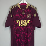 2010/11 LYON *PLAYER ISSUE* AWAY SHIRT (XL) ADIDAS - Cult Kits - XL - Buy Vintage Football Shirts, Authentic Retro Football Shirts For Sale, Classic Football Shirts & Soccer Jersey