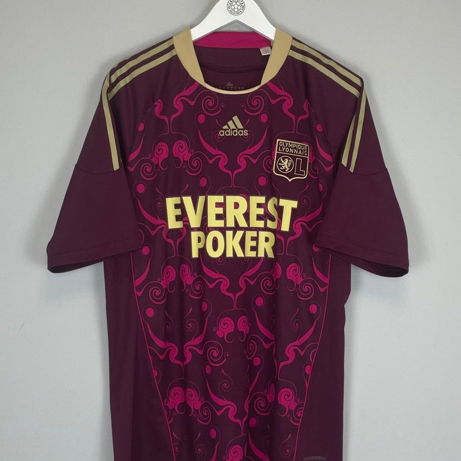 2010/11 LYON *PLAYER ISSUE* AWAY SHIRT (XL) ADIDAS - Cult Kits - XL - Buy Vintage Football Shirts, Authentic Retro Football Shirts For Sale, Classic Football Shirts & Soccer Jersey