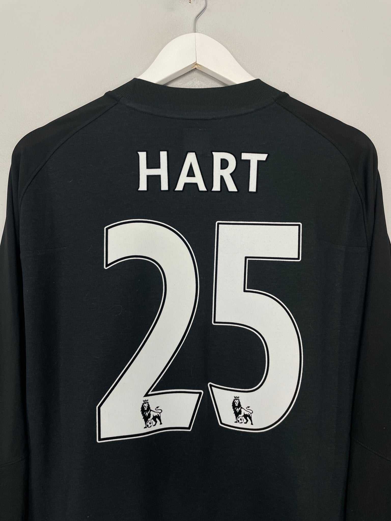 Shop 2010/11 MANCHESTER CITY HART #25 GK SHIRT (XL) UMBRO, classic football shirts, vintage football shirts & retro soccer jerseys at Cult Kits