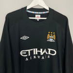 Shop 2010/11 MANCHESTER CITY HART #25 GK SHIRT (XL) UMBRO, classic football shirts, vintage football shirts & retro soccer jerseys at Cult Kits