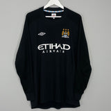 Shop 2010/11 MANCHESTER CITY HART #25 GK SHIRT (XL) UMBRO, classic football shirts, vintage football shirts & retro soccer jerseys at Cult Kits