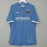 Shop 2010/11 MANCHESTER CITY TOURE YAYA #42 *FA CUP FINAL* HOME SHIRT (XXL) UMBRO, classic football shirts, vintage football shirts & retro soccer jerseys at Cult Kits