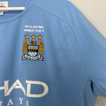 Shop 2010/11 MANCHESTER CITY TOURE YAYA #42 *FA CUP FINAL* HOME SHIRT (XXL) UMBRO, classic football shirts, vintage football shirts & retro soccer jerseys at Cult Kits