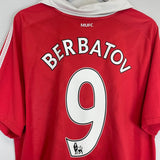 2010/11 MANCHESTER UNITED BERBATOV 9 HOME SHIRT (XL) NIKE - Cult Kits - XL - Buy Vintage Football Shirts, Authentic Retro Football Shirts For Sale, Classic Football Shirts & Soccer Jersey