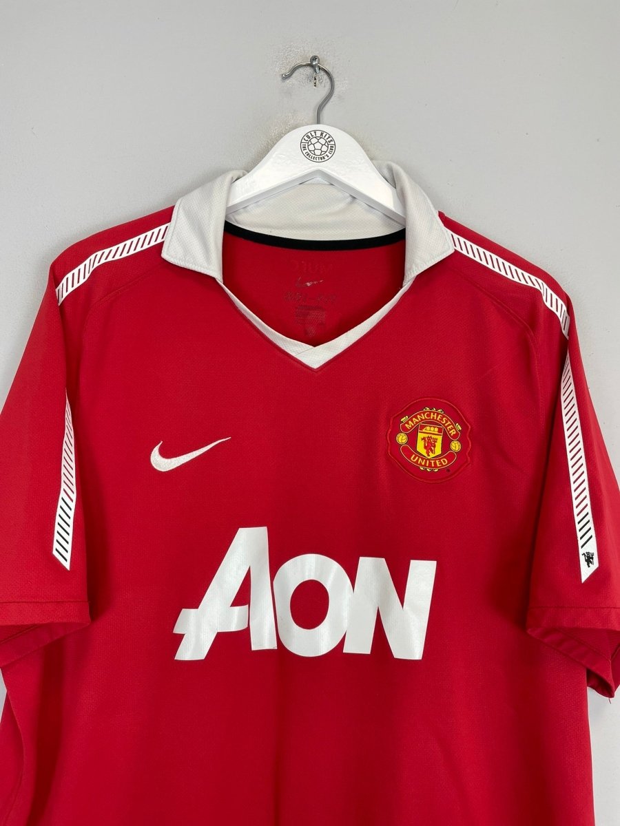 2010/11 MANCHESTER UNITED BERBATOV 9 HOME SHIRT (XL) NIKE - Cult Kits - XL - Buy Vintage Football Shirts, Authentic Retro Football Shirts For Sale, Classic Football Shirts & Soccer Jersey