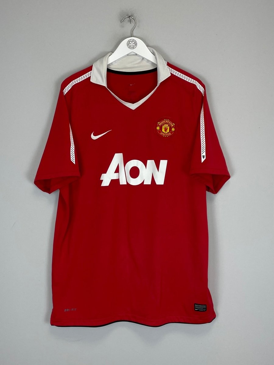 2010/11 MANCHESTER UNITED BERBATOV 9 HOME SHIRT (XL) NIKE - Cult Kits - XL - Buy Vintage Football Shirts, Authentic Retro Football Shirts For Sale, Classic Football Shirts & Soccer Jersey