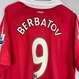 2010/11 MANCHESTER UNITED BERBATOV 9 HOME SHIRT (XXL) NIKE - Cult Kits - XXL - Buy Vintage Football Shirts, Authentic Retro Football Shirts For Sale, Classic Football Shirts & Soccer Jersey