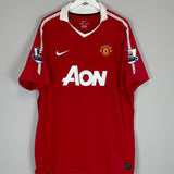 2010/11 MANCHESTER UNITED BERBATOV 9 HOME SHIRT (XXL) NIKE - Cult Kits - XXL - Buy Vintage Football Shirts, Authentic Retro Football Shirts For Sale, Classic Football Shirts & Soccer Jersey