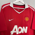 Shop 2010/11 MANCHESTER UNITED CARRICK #16 HOME SHIRT (XL) NIKE, classic football shirts, vintage football shirts & retro soccer jerseys at Cult Kits