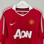 Shop 2010/11 MANCHESTER UNITED CHICHARITO #14 HOME SHIRT (XL) NIKE, classic football shirts, vintage football shirts & retro soccer jerseys at Cult Kits