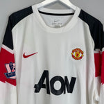 2010/11 MANCHESTER UNITED CHICHARITO 14 L/S AWAY SHIRT (XXL) NIKE - Cult Kits - XXL - Buy Vintage Football Shirts, Authentic Retro Football Shirts For Sale, Classic Football Shirts & Soccer Jersey