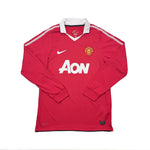 Buy 2010/11 Manchester United Chicharito 14 L/S Home Shirt (L) Nike ~ Free worldwide shipping available ~ Authentic Vintage Football Shirts from Cult Kits