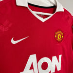 Shop 2010/11 MANCHESTER UNITED CHICHARITO #14 *MATCH ISSUE* HOME SHIRT (M) NIKE, classic football shirts, vintage football shirts & retro soccer jerseys at Cult Kits