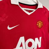 Shop 2010/11 MANCHESTER UNITED CHICHARITO #14 *MATCH ISSUE* HOME SHIRT (M) NIKE, classic football shirts, vintage football shirts & retro soccer jerseys at Cult Kits