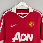Shop 2010/11 MANCHESTER UNITED GIGGS #11 HOME SHIRT (L) NIKE, classic football shirts, vintage football shirts & retro soccer jerseys at Cult Kits