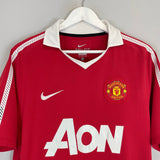 Shop 2010/11 MANCHESTER UNITED GIGGS #11 HOME SHIRT (L) NIKE, classic football shirts, vintage football shirts & retro soccer jerseys at Cult Kits