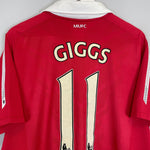 Shop 2010/11 MANCHESTER UNITED GIGGS #11 HOME SHIRT (L) NIKE, classic football shirts, vintage football shirts & retro soccer jerseys at Cult Kits
