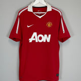 Shop 2010/11 MANCHESTER UNITED GIGGS #11 HOME SHIRT (L) NIKE, classic football shirts, vintage football shirts & retro soccer jerseys at Cult Kits