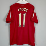 Shop 2010/11 MANCHESTER UNITED GIGGS #11 HOME SHIRT (L) NIKE, classic football shirts, vintage football shirts & retro soccer jerseys at Cult Kits