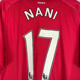 2010/11 MANCHESTER UNITED NANI 17 *AUTHENTIC* HOME SHIRT (XXL) NIKE - Cult Kits - XXL - Buy Vintage Football Shirts, Authentic Retro Football Shirts For Sale, Classic Football Shirts & Soccer Jersey