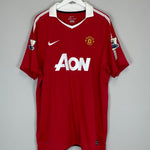 2010/11 MANCHESTER UNITED NANI 17 *AUTHENTIC* HOME SHIRT (XXL) NIKE - Cult Kits - XXL - Buy Vintage Football Shirts, Authentic Retro Football Shirts For Sale, Classic Football Shirts & Soccer Jersey