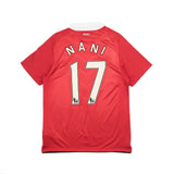 Buy 2010/11 Manchester United Nani 17 Home Shirt (L) Nike ~ Free worldwide shipping ~ Authentic Vintage Football Shirts from Cult Kits