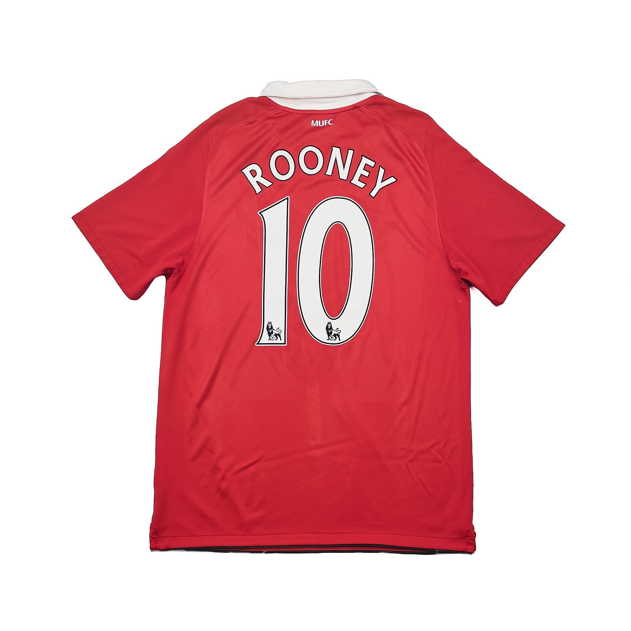 Buy 2010/11 Manchester United Rooney 10 Home Shirt (L) Nike ~ Free worldwide shipping available ~ Authentic Vintage Football Shirts from Cult Kits