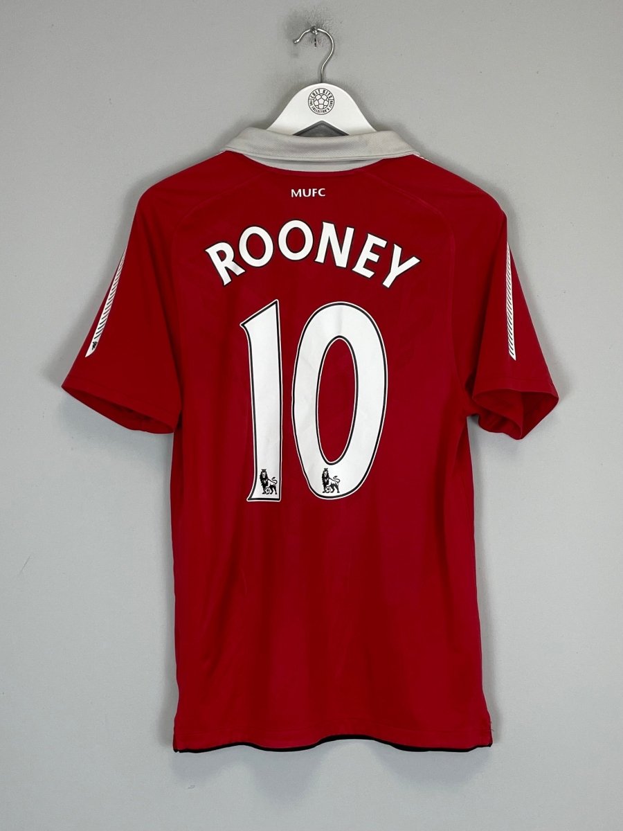 2010/11 MANCHESTER UNITED ROONEY 10 HOME SHIRT (M) NIKE - Cult Kits - Medium - Buy Vintage Football Shirts, Authentic Retro Football Shirts For Sale, Classic Football Shirts & Soccer Jersey