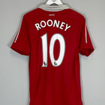 2010/11 MANCHESTER UNITED ROONEY 10 HOME SHIRT (M) NIKE - Cult Kits - Medium - Buy Vintage Football Shirts, Authentic Retro Football Shirts For Sale, Classic Football Shirts & Soccer Jersey