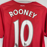 2010/11 MANCHESTER UNITED ROONEY 10 HOME SHIRT (M) NIKE - Cult Kits - Medium - Buy Vintage Football Shirts, Authentic Retro Football Shirts For Sale, Classic Football Shirts & Soccer Jersey