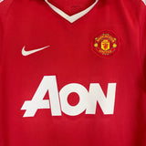2010/11 MANCHESTER UNITED ROONEY 10 HOME SHIRT (M) NIKE - Cult Kits - Medium - Buy Vintage Football Shirts, Authentic Retro Football Shirts For Sale, Classic Football Shirts & Soccer Jersey
