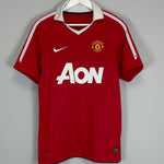 Shop 2010/11 MANCHESTER UNITED ROONEY #10 HOME SHIRT (S) NIKE, classic football shirts, vintage football shirts & retro soccer jerseys at Cult Kits
