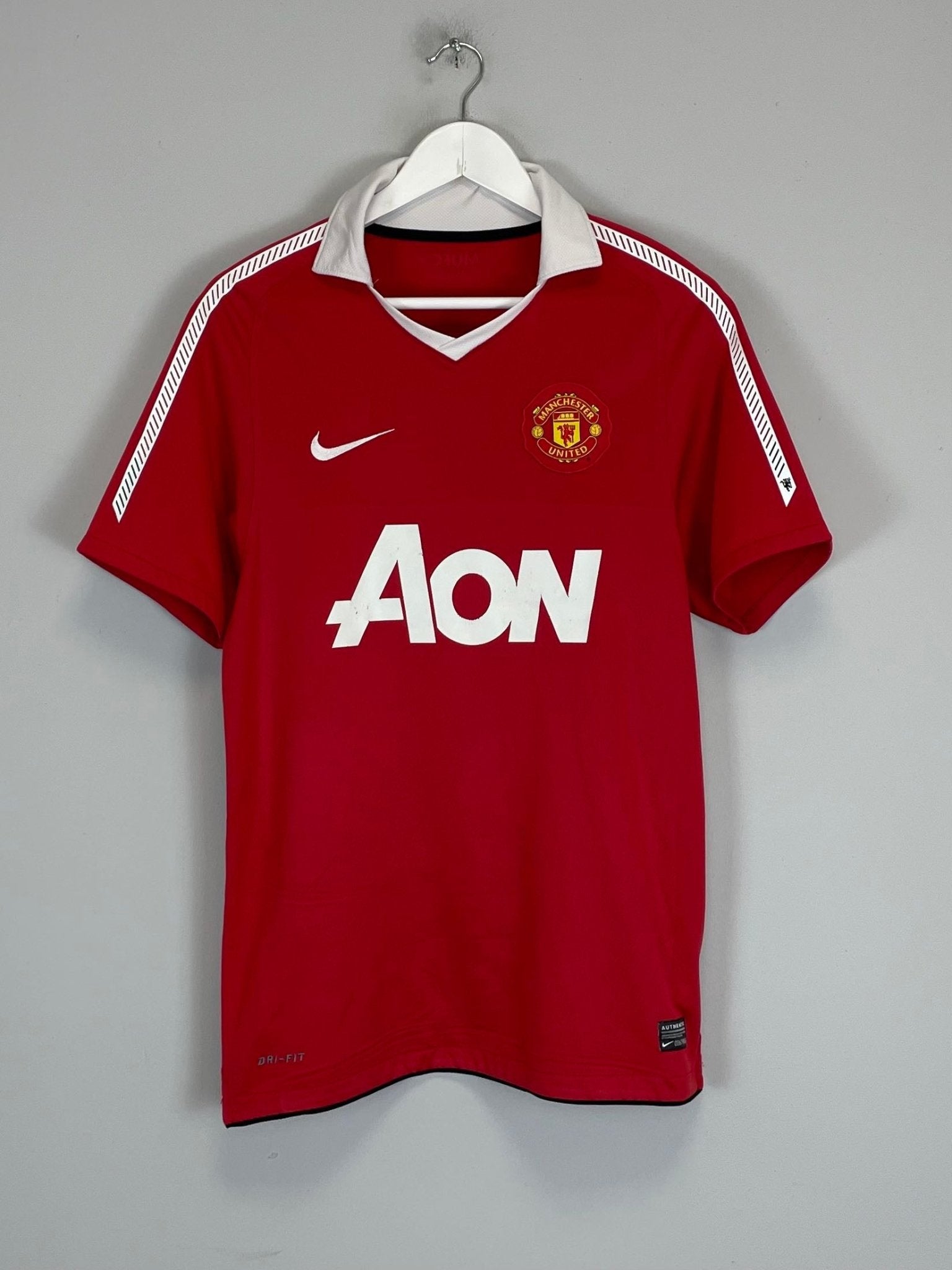 Shop 2010/11 MANCHESTER UNITED ROONEY #10 HOME SHIRT (S) NIKE, classic football shirts, vintage football shirts & retro soccer jerseys at Cult Kits