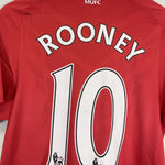 Shop 2010/11 MANCHESTER UNITED ROONEY #10 HOME SHIRT (S) NIKE, classic football shirts, vintage football shirts & retro soccer jerseys at Cult Kits