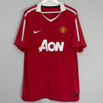 Shop 2010/11 MANCHESTER UNITED ROONEY #10 HOME SHIRT (XL) NIKE, classic football shirts, vintage football shirts & retro soccer jerseys at Cult Kits