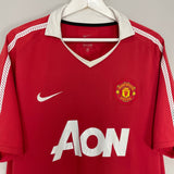 Shop 2010/11 MANCHESTER UNITED ROONEY #10 HOME SHIRT (XL) NIKE, classic football shirts, vintage football shirts & retro soccer jerseys at Cult Kits