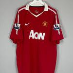 2010/11 MANCHESTER UNITED ROONEY 10 HOME SHIRT (XL) NIKE - Cult Kits - XL - Buy Vintage Football Shirts, Authentic Retro Football Shirts For Sale, Classic Football Shirts & Soccer Jersey