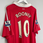 2010/11 MANCHESTER UNITED ROONEY 10 HOME SHIRT (XL) NIKE - Cult Kits - XL - Buy Vintage Football Shirts, Authentic Retro Football Shirts For Sale, Classic Football Shirts & Soccer Jersey