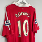 2010/11 MANCHESTER UNITED ROONEY 10 HOME SHIRT (XL) NIKE - Cult Kits - XL - Buy Vintage Football Shirts, Authentic Retro Football Shirts For Sale, Classic Football Shirts & Soccer Jersey