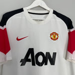 Shop 2010/11 MANCHESTER UNITED SCHOLES #18 AWAY SHIRT (L) NIKE, classic football shirts, vintage football shirts & retro soccer jerseys at Cult Kits