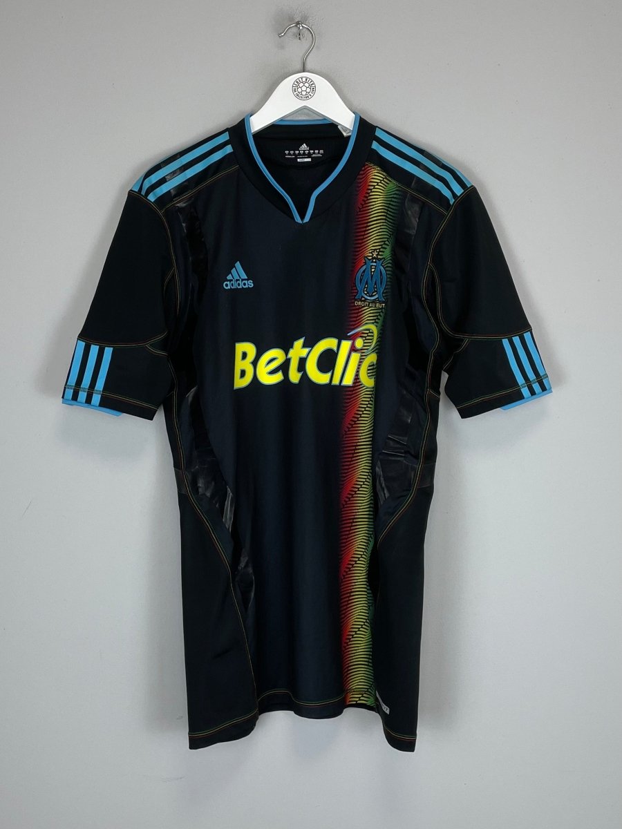 2010/11 MARSEILLE GIGNAC 10 *PLAYER ISSUE* AWAY SHIRT (XL) ADIDAS - Cult Kits - XL - Buy Vintage Football Shirts, Authentic Retro Football Shirts For Sale, Classic Football Shirts & Soccer Jersey