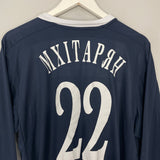 Shop 2010/11 METALLURG DONETSK #22 L/S HOME SHIRT (XL) UMBRO, classic football shirts, vintage football shirts & retro soccer jerseys at Cult Kits
