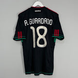 Shop 2010/11 MEXICO A.GUARDADO #18 AWAY SHIRT (M) ADIDAS, classic football shirts, vintage football shirts & retro soccer jerseys at Cult Kits